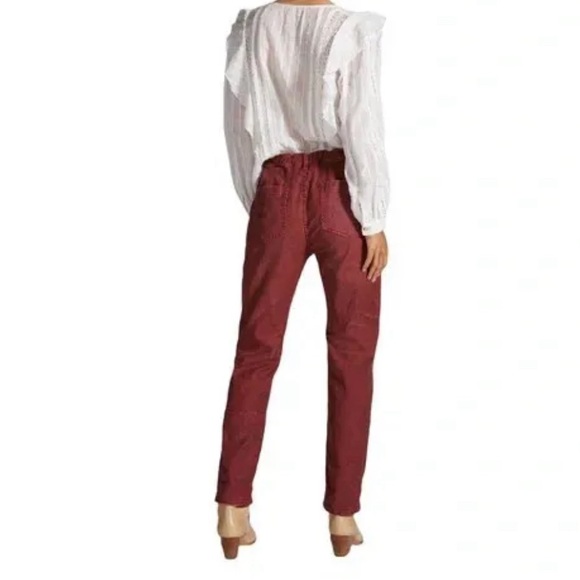 - Anthropologie Pilcro Patchwork The Trailblazer Pants Size Small New - Picture 10 of 15
